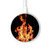 S3379 Fire Frame Wireless Charger Pad 15W Type-C iPhone Android LED Light Charging Station