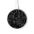 S3808 Mathematics Blackboard Wireless Charger Pad 15W Type-C iPhone Android LED Light Charging Station