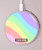 S3810 Pastel Unicorn Summer Wave Wireless Charger Pad 15W Type-C iPhone Android LED Light Charging Station
