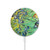 S0210 Van Gogh Irises Magnetic Wireless Charger Pad with MagSafe 15W for iPhone 16 15 14 13 12