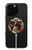 S0753 Skull Wing Rose Punk Magnetic Wireless Charger Pad with MagSafe 15W for iPhone 16 15 14 13 12