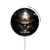 S1027 Hardcore Metal Skull Magnetic Wireless Charger Pad with MagSafe 15W for iPhone 16 15 14 13 12