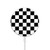 S1611 Black and White Check Chess Board Magnetic Wireless Charger Pad with MagSafe 15W for iPhone 16 15 14 13 12
