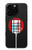 S2059 England British Telephone Box Minimalist Magnetic Wireless Charger Pad with MagSafe 15W for iPhone 16 15 14 13 12