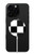 S2492 Black and White Check Magnetic Wireless Charger Pad with MagSafe 15W for iPhone 16 15 14 13 12