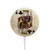 S2528 Poker King Card Magnetic Wireless Charger Pad with MagSafe 15W for iPhone 16 15 14 13 12