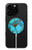 S2685 Aqua Turquoise Gemstone Graphic Printed Magnetic Wireless Charger Pad with MagSafe 15W for iPhone 16 15 14 13 12