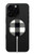 S2842 Black and White Buffalo Check Pattern Magnetic Wireless Charger Pad with MagSafe 15W for iPhone 16 15 14 13 12