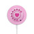 S2847 Pink Retro Rotary Phone Magnetic Wireless Charger Pad with MagSafe 15W for iPhone 16 15 14 13 12