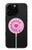 S2847 Pink Retro Rotary Phone Magnetic Wireless Charger Pad with MagSafe 15W for iPhone 16 15 14 13 12