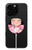 S3042 Japan Girl Hina Doll Kimono Sakura Magnetic Wireless Charger Pad with MagSafe 15W for iPhone 16 15 14 13 12
