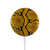 S3365 Yellow Python Skin Graphic Print Magnetic Wireless Charger Pad with MagSafe 15W for iPhone 16 15 14 13 12