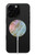 S3717 Rose Gold Blue Pastel Marble Graphic Printed Magnetic Wireless Charger Pad with MagSafe 15W for iPhone 16 15 14 13 12