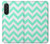 S1723 Mint Chevron Zigzag Case For Samsung Galaxy A26