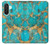 S2906 Aqua Turquoise Stone Case For Samsung Galaxy A26 S2906 Aqua Turquoise Stone Case For Samsung Galaxy A26