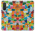 S3391 Abstract Art Mosaic Tiles Graphic Case For Samsung Galaxy A26