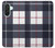S3452 Plaid Fabric Pattern Case For Samsung Galaxy A26