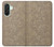 S3466 Gold Rose Pattern Case For Samsung Galaxy A26