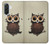 S0360 Coffee Owl Case For Samsung Galaxy A36