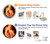 S0493 Music Note Burn Case For Samsung Galaxy A36