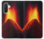 S0745 Volcano Lava Case For Samsung Galaxy A36
