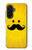 S1145 Yellow Mustache Sun Case For Samsung Galaxy A36