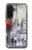 S1295 Eiffel Painting of Paris Case For Samsung Galaxy A36