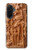 S1307 Fish Wood Carving Graphic Printed Case For Samsung Galaxy A36