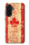 S1603 Canada Flag Old Vintage Case For Samsung Galaxy A36