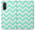 S1723 Mint Chevron Zigzag Case For Samsung Galaxy A36