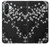 S2544 Japanese Kimono Style Black Flower Pattern Case For Samsung Galaxy A36