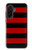 S2638 Black and Red Striped Case For Samsung Galaxy A36 S2638 Black and Red Striped Case For Samsung Galaxy A36