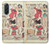 S3820 Vintage Cowgirl Fashion Paper Doll Case For Samsung Galaxy A36
