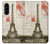 S2108 Eiffel Tower Paris Postcard Case For Samsung Galaxy A56