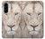 S2399 White Lion Face Case For Samsung Galaxy A56