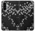 S2544 Japanese Kimono Style Black Flower Pattern Case For Samsung Galaxy A56