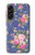 S3265 Vintage Flower Pattern Case For Samsung Galaxy A56