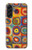 S3409 Squares Concentric Circles Case For Samsung Galaxy A56