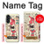 S3820 Vintage Cowgirl Fashion Paper Doll Case For Samsung Galaxy A56