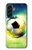 S3844 Glowing Football Soccer Ball Case For Samsung Galaxy A56