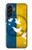 S3857 Peace Dove Ukraine Flag Case For Samsung Galaxy A56