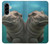 S3871 Cute Baby Hippo Hippopotamus Case For Samsung Galaxy A56