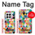 S3049 Triangles Vibrant Colors Case For OnePlus 13