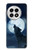 S3693 Grim White Wolf Full Moon Case For OnePlus 13