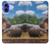 S4031 Baby Hippo Hippopotamus Family Case For iPhone 16