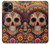 S3999 Mexican Skull Painting Case For iPhone 13 Pro Max