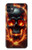 S3986 Fire Skull Case For iPhone 11
