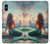 S4006 Oil Painting Mermaid Case For iPhone X, iPhone XS
