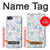 S4013 Seamless Cute Ghost Pattern Case For iPhone 7, iPhone 8, iPhone SE (2020) (2022)