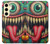S4000 Monster Graffiti Wall Art Case For Samsung Galaxy S24 FE
